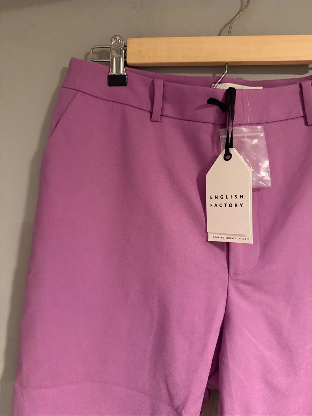 English Factory Lilac trousers